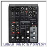 Yamaha AG06 MK2 BK Mixer und Audioiunterface