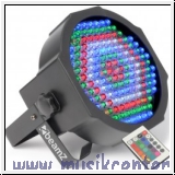 BeamZ FlatPAR 154x 10mm RGBW LEDs IR DMX