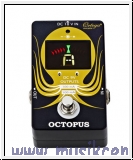 Ortega OCTOPUS Pedal Stimmgerät und Power Plant