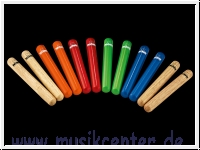 Meinl Nino 502MC Clave Set 6 paar farbig