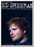 Ed Sheeran : Best of  songbook piano/vocal/guitar