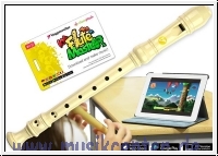 Flute Master (App) mit Kunststoff Blockflöte barocke Griffweise