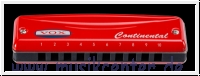 Vox Continental Mundharmonika Continental Red G-Dur