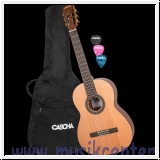Cascha Classical Guitar Set 4/4 mit Tasche optimiert eingestellt