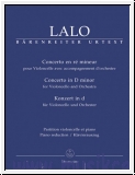 Lalo, Edouard Victor Antoine Konzert d-Moll : für Violoncello un