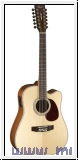 Cort MR710F12 Natur satin 12-string mit Tonabnehmer