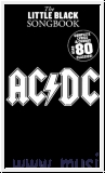 Ac/DC : The little black songbook songbook lyrics/chords/guitar