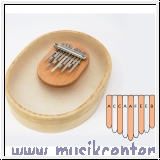 Kalimba Haut transparent 8+1 A-Moll