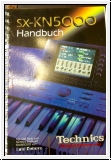 Technics KN5000 Handbuch ohne Disk in deutsch gebraucht