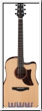 IBANEZ AAD300CE-LGS Grand Dreadnought Cut Natural Low Gloss