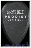 ERNIE BALL 9330 Plektren, Prodigy, Teardrop, 1,50mm, schwarz, 6
