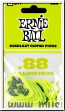 ERNIE BALL 9191 Plektren, Everlast, Heavy, grün, 12 Stück