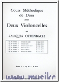 3 duos très difficiles op.54 vol.3 : pour violoncelles 2 parties