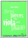 Coletti, Paul 3 PIECES : FOR VIOLA AND PIANO