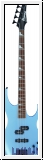 Ibanez RGB300-SDM RGB Serie E-Bass 4 String Soda Blue Matte