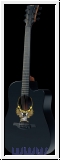 LAG  Wings of Freedom, Dreadnought, Highgloss schwarz, Pickup