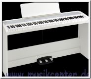 KORG B2SP WH E-Piano, B2 Stand, 12 Sounds, 2x15 Watt, weiß