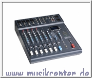 Studiomaster CLUBXS 8+ Mixer mit Effekt Bluetooth