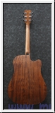 Ibanez AW54LCE-OPN Open Pore Natural Linkshandgitarre