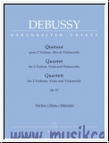 Debussy, Claude Streichquartett op.10 Stimmen ba9414