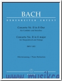 Bach, Johann Sebastian Konzert E-Dur Nr.2 BWV1053 für Cembalo un