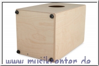 LATIN PERCUSSION CAJON MACASSAR EBONY