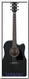 IBANEZ AW1040CE-WK Artwood 6-Str Weathered Black Open Pore