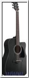 IBANEZ AW1040CE-WK Artwood 6-Str Weathered Black Open Pore