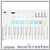 Arturia MiniLab Alpine 3 White Kompakter Plug-and-Play-MIDI-Cont
