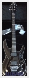 DBZ Guitars Barchetta Eminent FR Electric Guitar, Black mit Koff