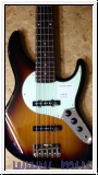 Vintage AV4 1 SSB Advance 5 String Bass (Sunset Sunburst) Ladend