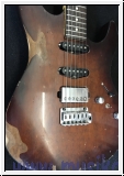 FGN E-Gitarre, Custom Shop, Odyssey, HSS Pickups, Imbuia Brown S