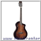 Ortega RTPDLX-ACA  TourPlayer DeLuxe Nylon String Gitarre 6 Stri