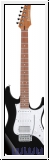 IBANEZ AZ 22S2 BK E-Gitarre 6-String - Black spielfertig optimie