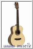 Crafter MINO BK WLN akustisch-elektrische Gitarre mit massiver F