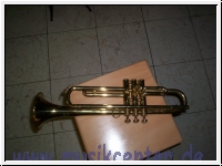 Hüttl Wondertone Jazztrompete made in Germany gebr. mit Koffer*