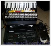 Hohner Vox 4P auf Basis Atlantik IV N de luxe Akkordeon, mit Kof