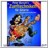 Voggenreiter Peter Bursch's Zupftechniken für Gitarre (mit CD)