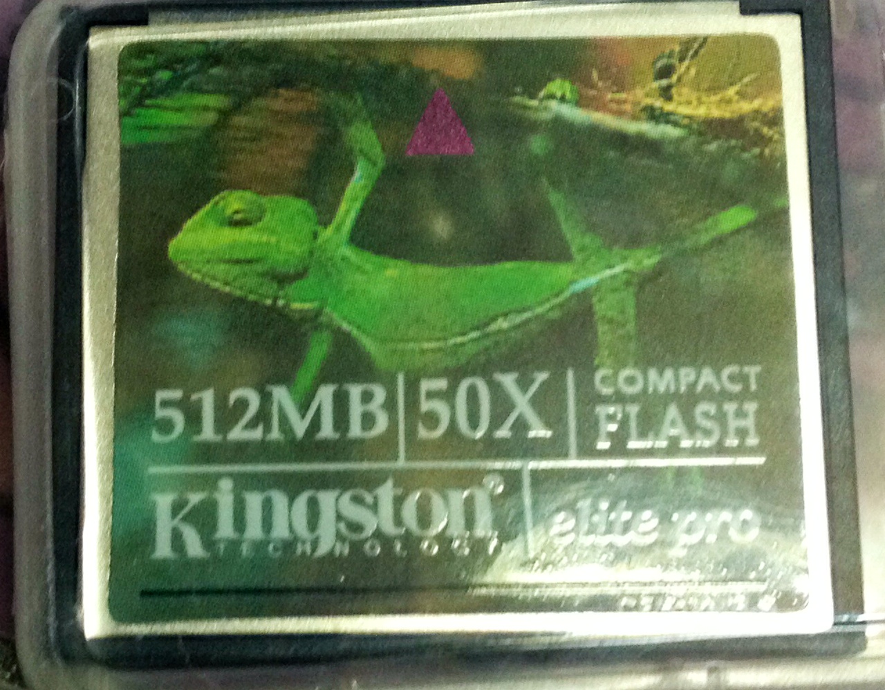 Kingston CompactFlash Card (CF) Elite Pro 50x 512MB