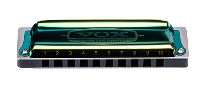Vox Continental Mundharmonika Dark Green British Bulldog