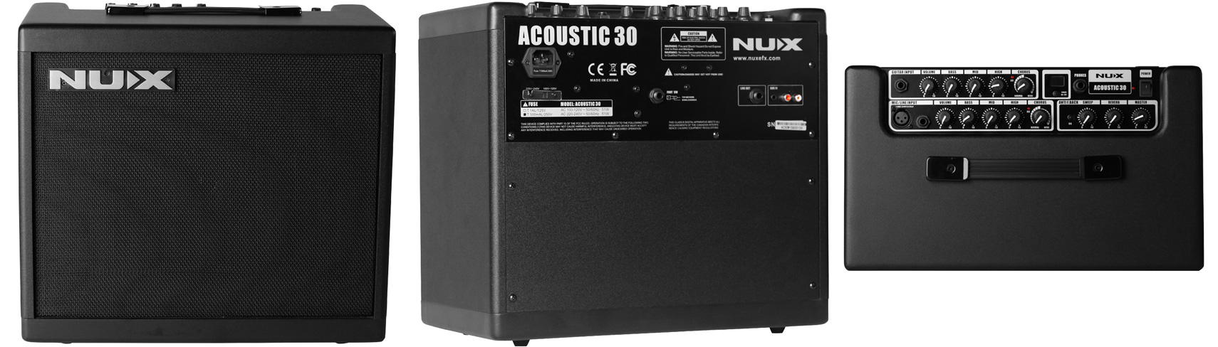 nuX Acoustic 30 Combo Amp