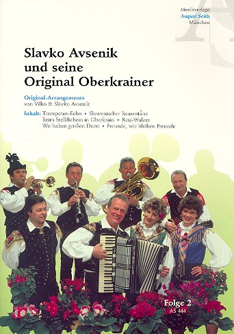Slavko Avsenik und seine Original Oberkrainer Band 2 : für Gesan
