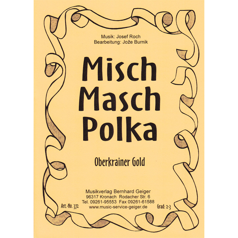 Misch Masch Polka Oberkrainer Ausgabe
