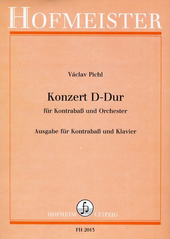 Konzert D-Dur für Kontrabaß und Orchester : für Kontrabaß und Kl