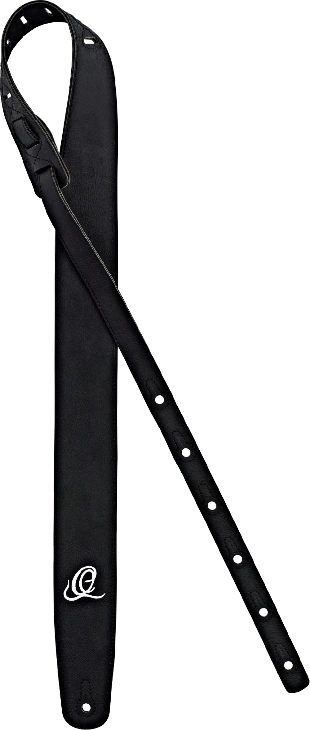 ORTEGA OSVG-BK Vegan Series Guitar Strap Black