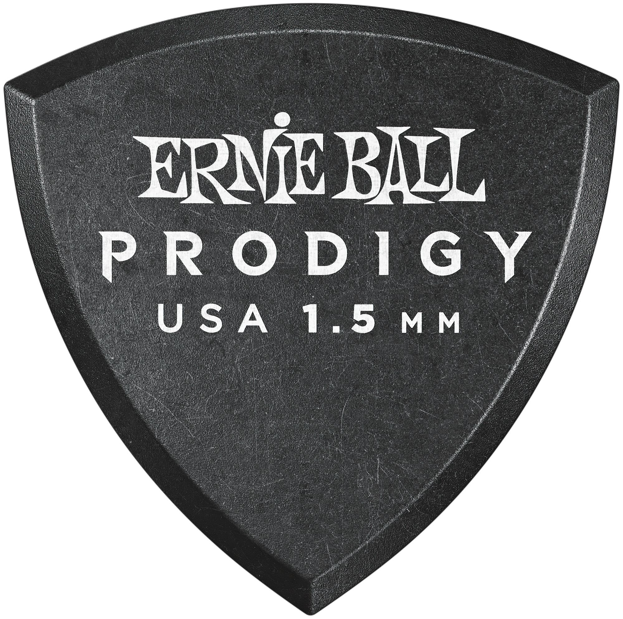 ERNIE BALL 9331 Plektren, Prodigy, Shield, 1,50mm, schwarz, 6 St