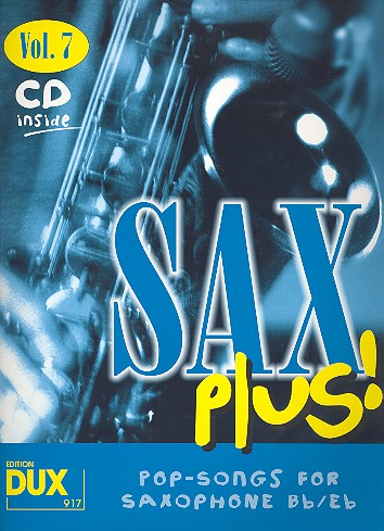 Sax Plus Band 7 (+CD) : Popsongs for Saxophone