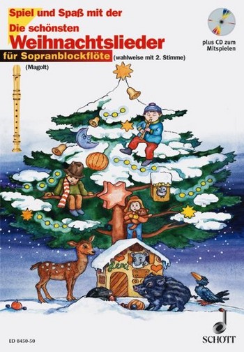 Die schönsten Weihnachtslieder für Sopranflöte ED8450-50 mit CD