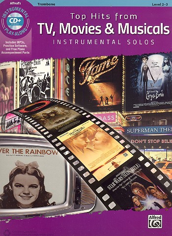 Top Hits from TV, Movies and Musicals (+MP3-CD) für Posaune