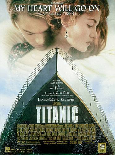 My Heart will go on: Love theme from Titanic piano/vocal/guitar
